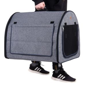 Caseta Plegable Perro Easy Go Gris