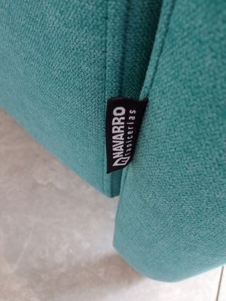 1Sillón de relax turquesa