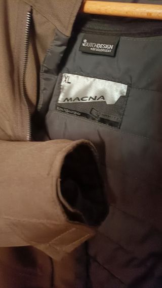 Chaqueta moto Macna Murano Taupe