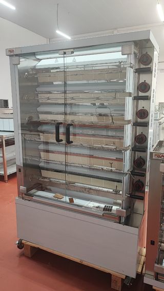 ASADOR DE POLLOS FECA a gas