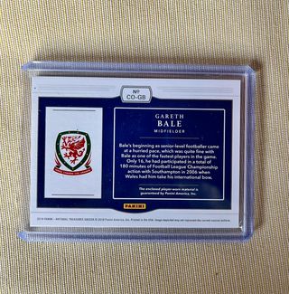 Gareth Bale /99 PATCH RELIC TOPPS PANINI MADRID