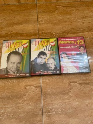 3 DVD's Humor: ¡Martes 13! + más