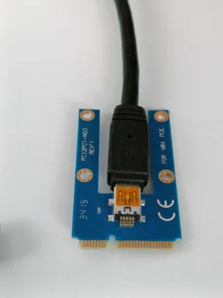 Risers PCI-Express 1x a 16x para GPU etc