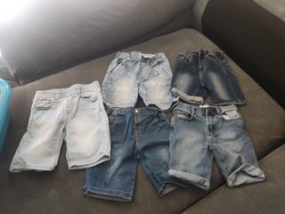 5 Shorts Vaqueros Niño