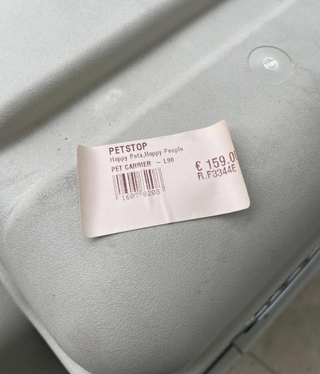 Transportín para perro grande como nuevo