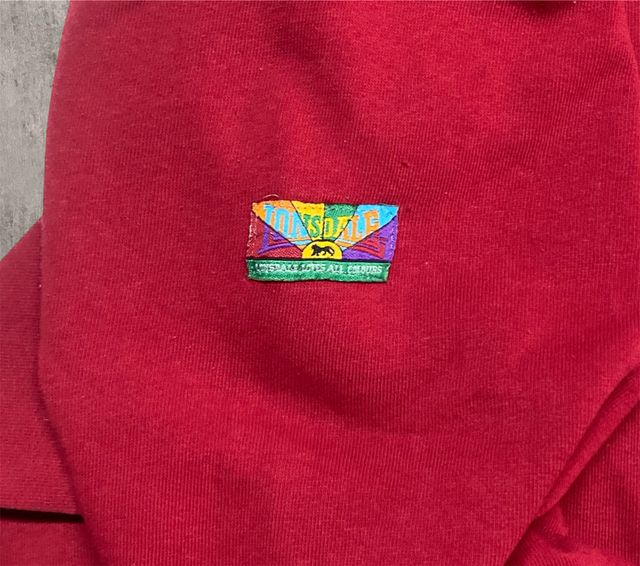 Lonsdale London Sweatshirt Red Vintage Logo univer