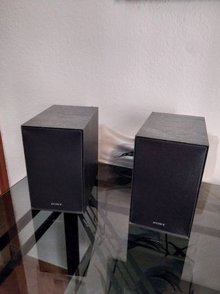 Altavoces SONY negros