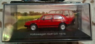Volkswagen Golf GTI 1978 a escala 1.43 