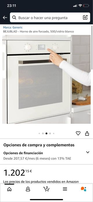 Horno Electrico BEJUBLAD (COMO NUEVO)