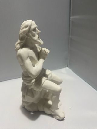 Figura Cristo de marmolina