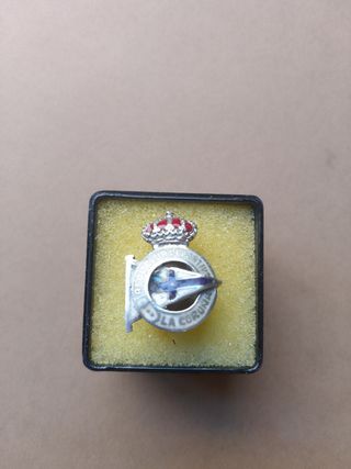 Insignia Deportiva Plata - A Coruña