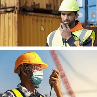 2 Microfoni Universale per Radio Baofeng Microfono