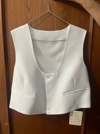 Chaleco Blanco UBALDO Flamenco