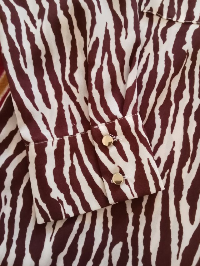 Camisa cebra Primark talla L