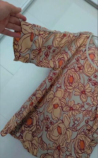 Blusas Didi Pretti floral o Blusa Zara