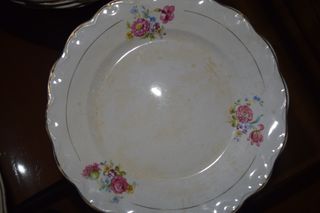 Vajilla porcelana antigua
