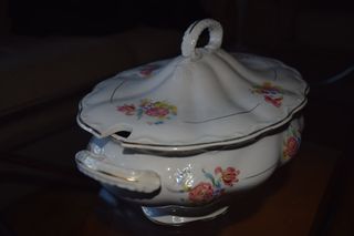 Vajilla porcelana antigua