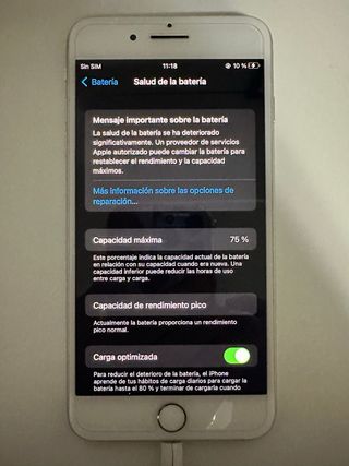 iPhone 7 Plus Silver - Como nuevo