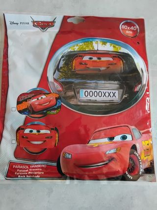 Parasole posteriore Cars 80x40cm