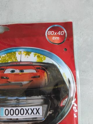 Parasole posteriore Cars 80x40cm