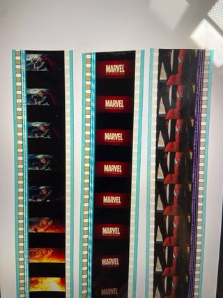 Tiras de pelicula 35mm MARVEL