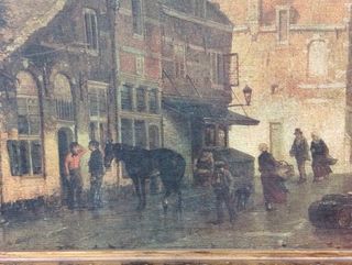 Cuadro antiguo - Pintura holandesa