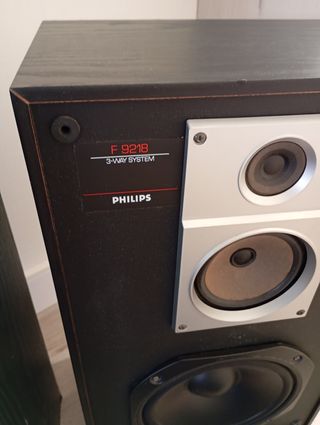 Altavoces Philips F-9218 Vintage