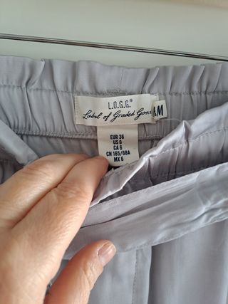 Pantalones cortos sedosos talla S