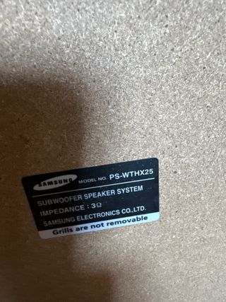 Home Cinema Samsung - Sistema de sonido 5.1