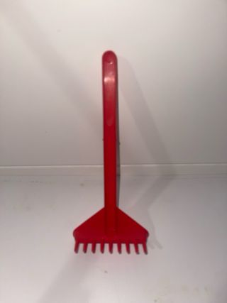 Juguetes playa: pala, rastrillo y cubo