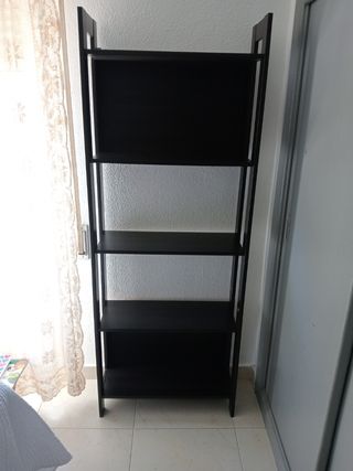 Estantería negra Ikea - 5 baldas