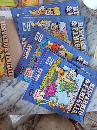 I Flintstones - risparmio e famiglia 10 fascicoli 