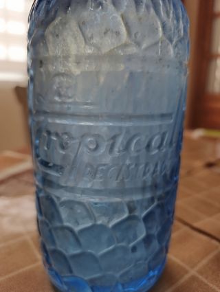 Antiguo Sifon azul Tropical