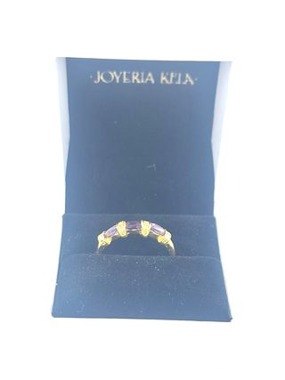 Anillo oro 18k - Alianza media