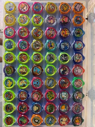 Tazos Kraks Pokémon colecion completa