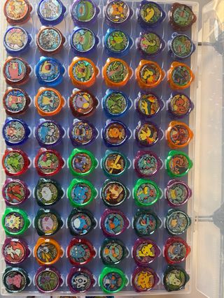 Tazos Kraks Pokémon colecion completa