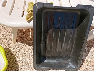 Barbacoa exterior negra