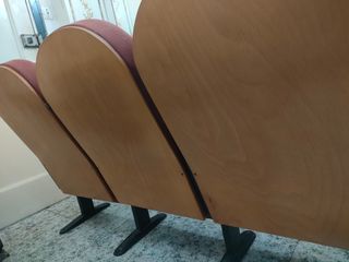 3 Butacas Marrón - Abatibles