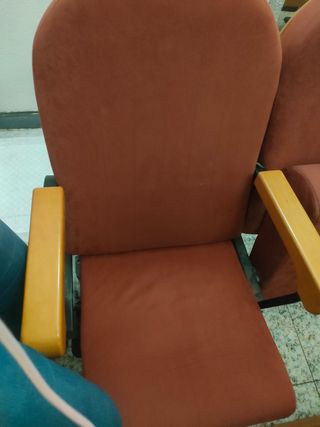 3 Butacas Marrón - Abatibles