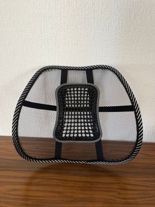 Soporte lumbar ergonómico con masaje 