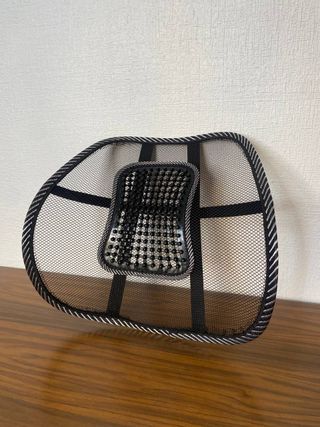 Soporte lumbar ergonómico con masaje 