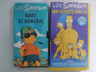 2 VHS SIMPSONS