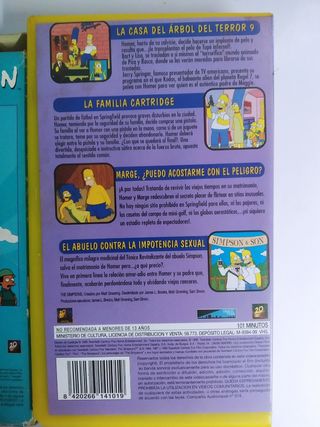 2 VHS SIMPSONS