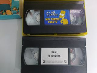 2 VHS SIMPSONS