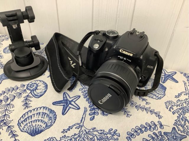 Canon EOS 350D + objetivo 18-55mm