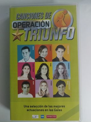 VHS Operación Triunfo: Canciones