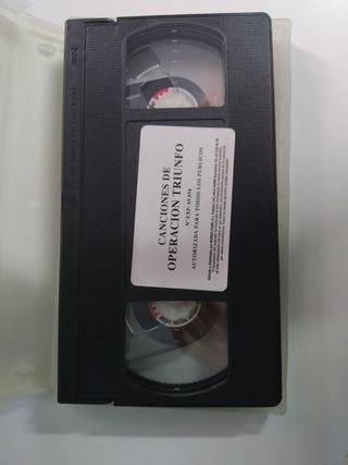 VHS Operación Triunfo: Canciones