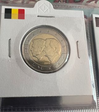 Moneda 2€ Bélgica 2005