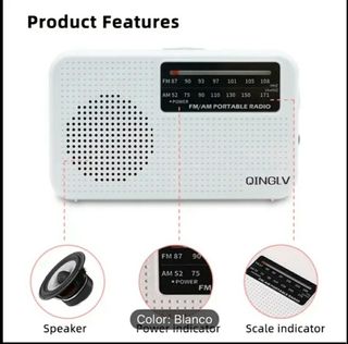 Radio FM Bolsillo - Mini Portátil