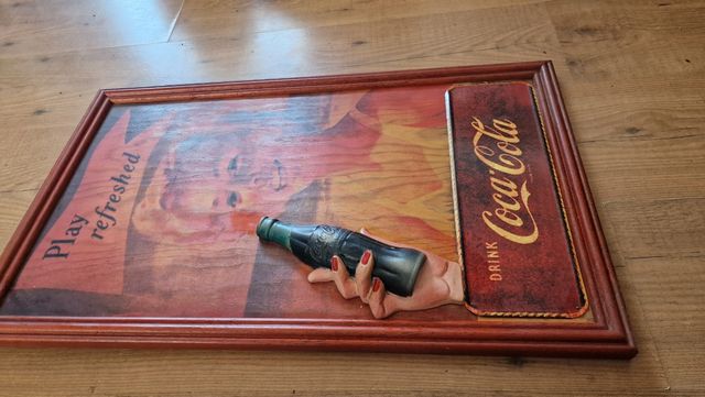 Cuadro Coca-Cola vintage Marilyn